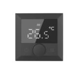 Termostato Digital WiFi Negro Asua