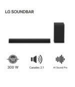 Barra de Sonido LG S40T 300w 2.1CH AI Sound Pro