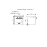 Horno Eléctrico Domec HE18 Reflex - Image 4